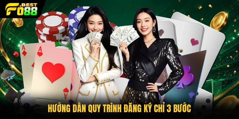 Hướng dẫn quy trình đăng ký chỉ 3 bước